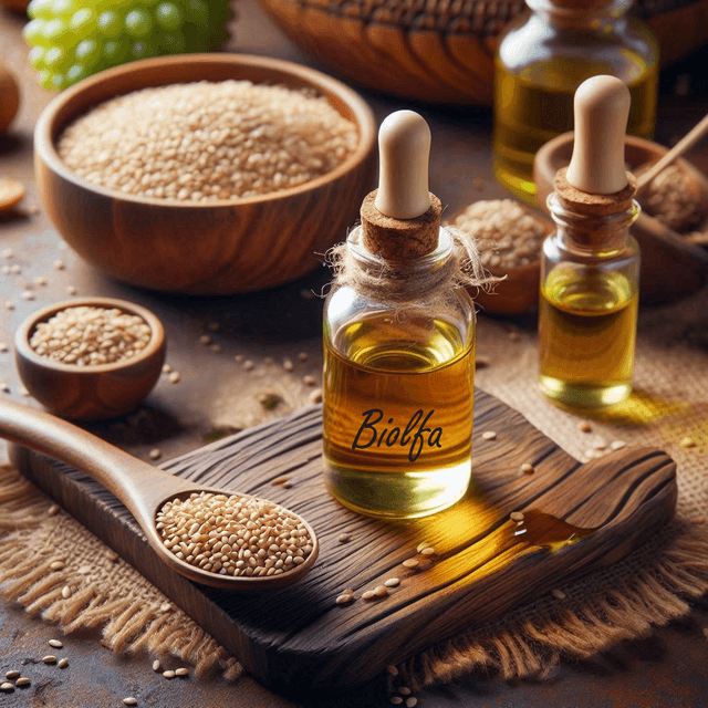 Huile végétale de Sésame - Flacon en verre à pipette de 10mL