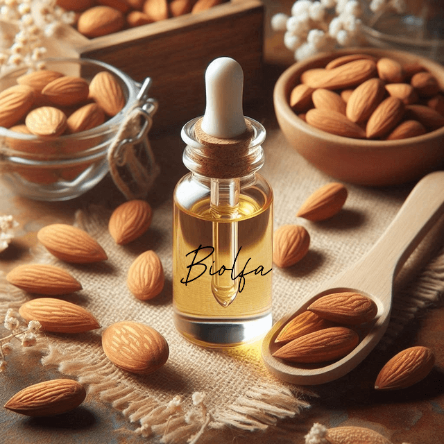 Huile Végétale d&#039;Amande douce - Flacon en verre à pipette 10mL